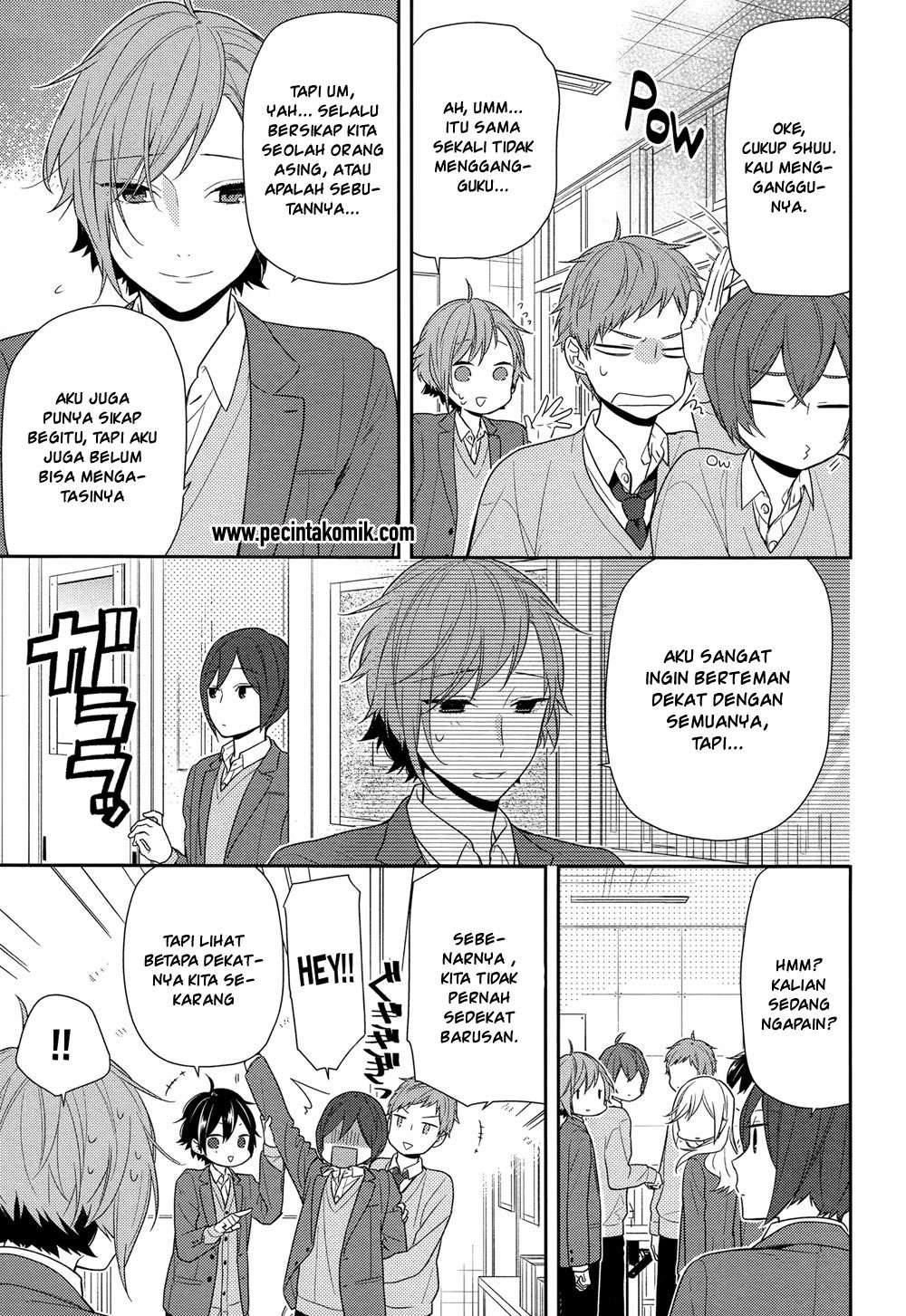 Horimiya Chapter 75 Gambar 8