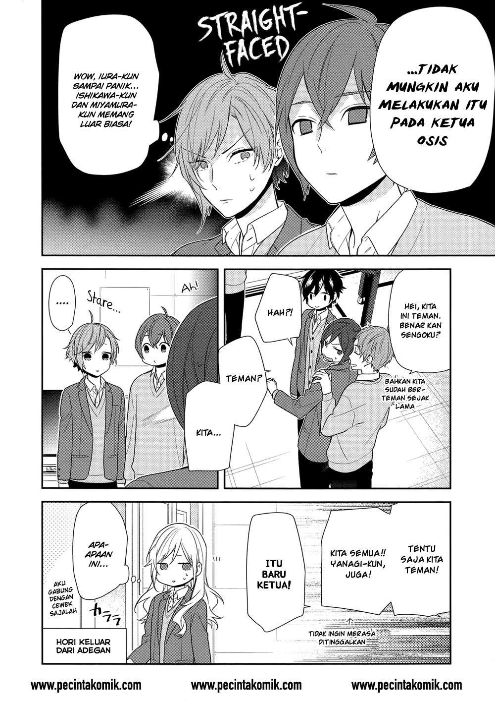 Horimiya Chapter 75 Gambar 9