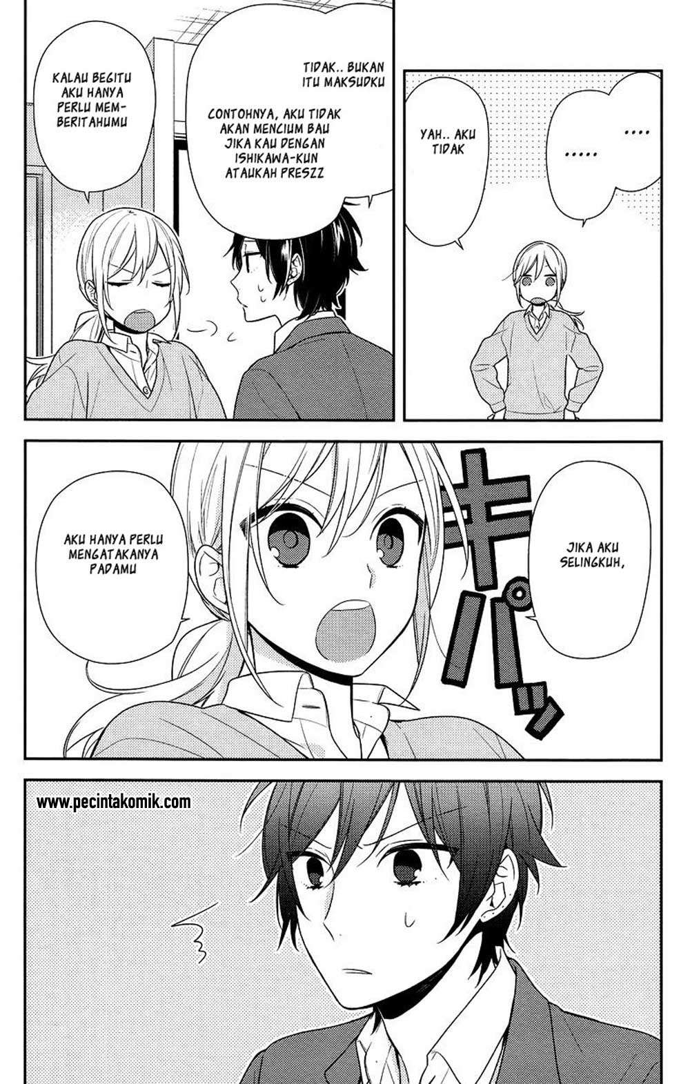 Horimiya Chapter 74 Gambar 9