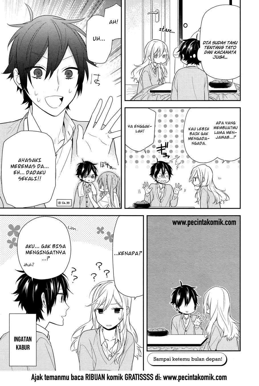 Horimiya Chapter 62 Gambar 12