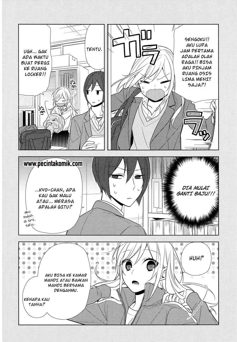 Horimiya Chapter 62 Gambar 7