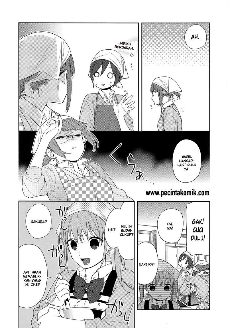 Horimiya Chapter 50 Gambar 8
