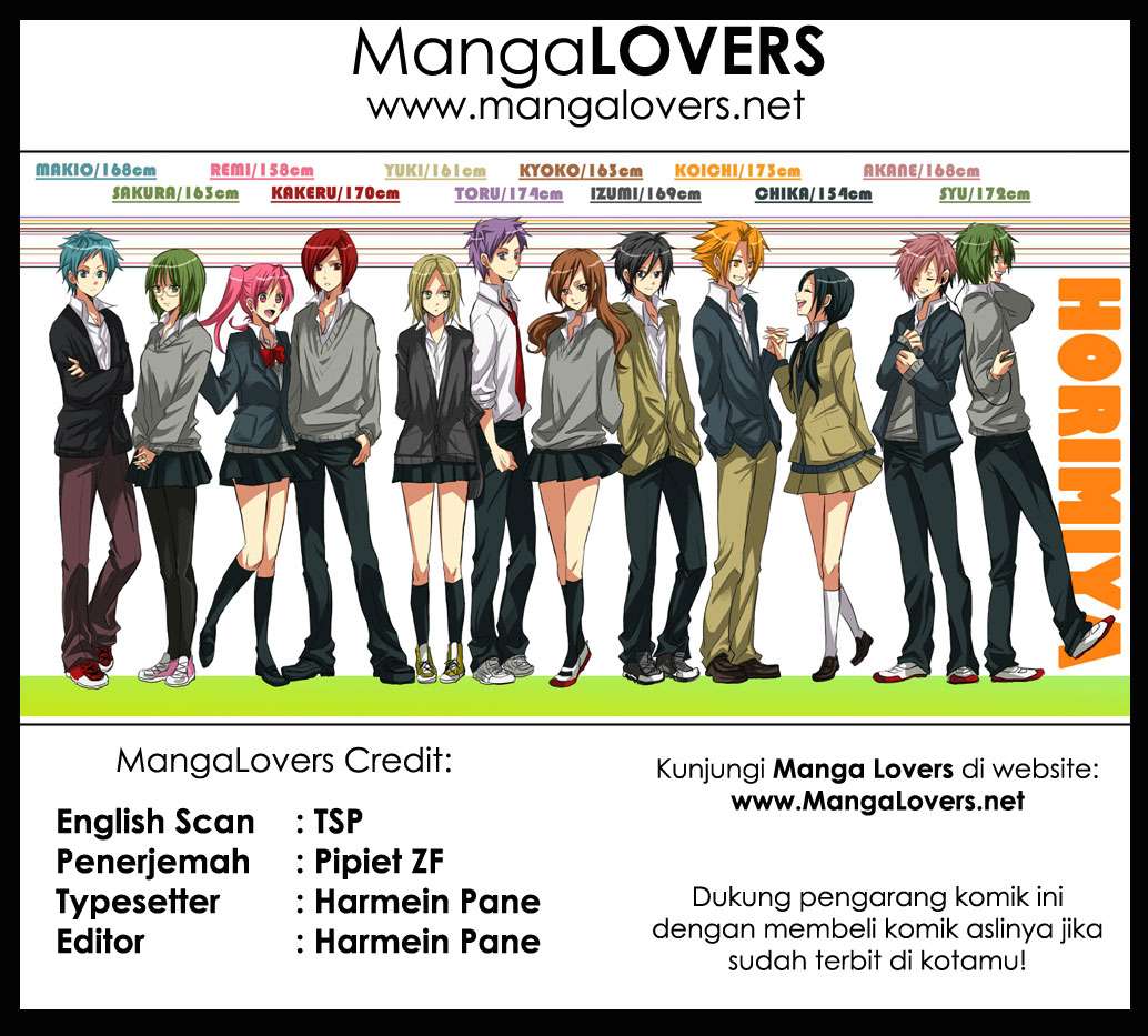 Baca Komik Horimiya Chapter 42 Gambar 1