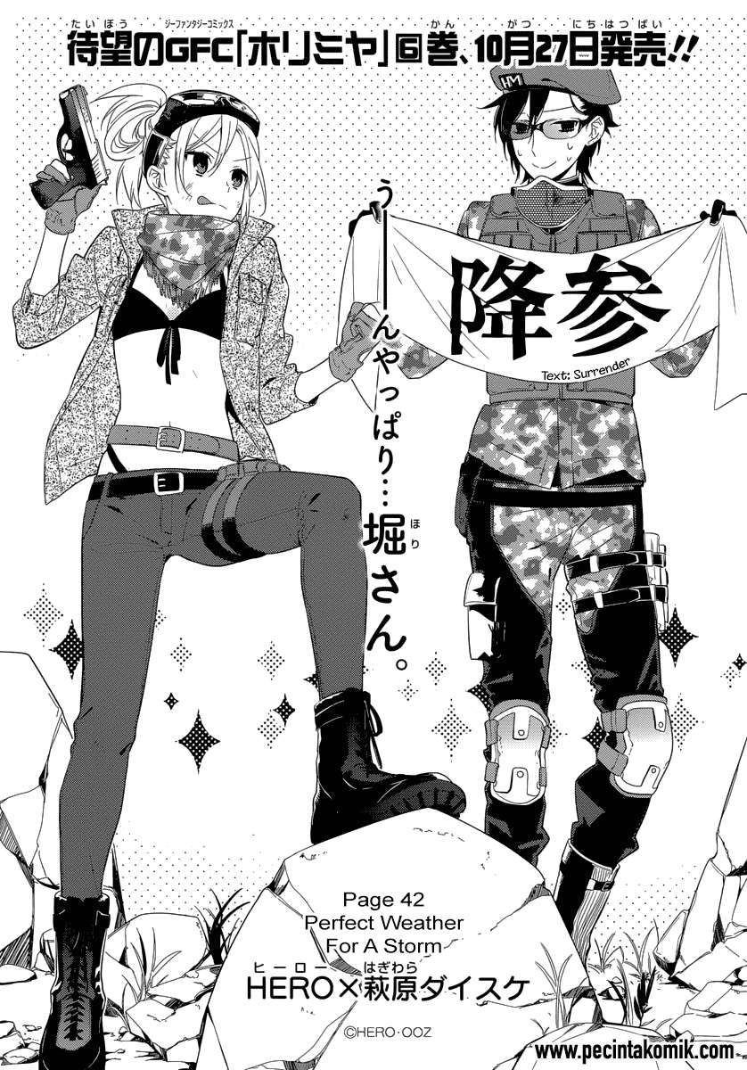 Baca  Horimiya Chapter 42 Gambar 2