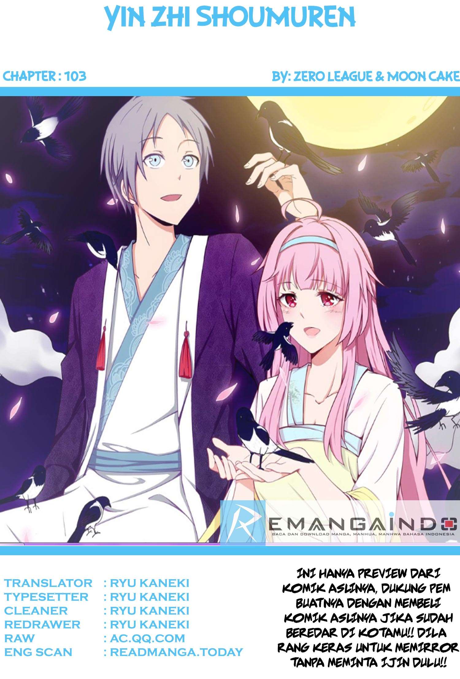 Baca Komik Yin Zhi Shoumuren Chapter 103 Gambar 1