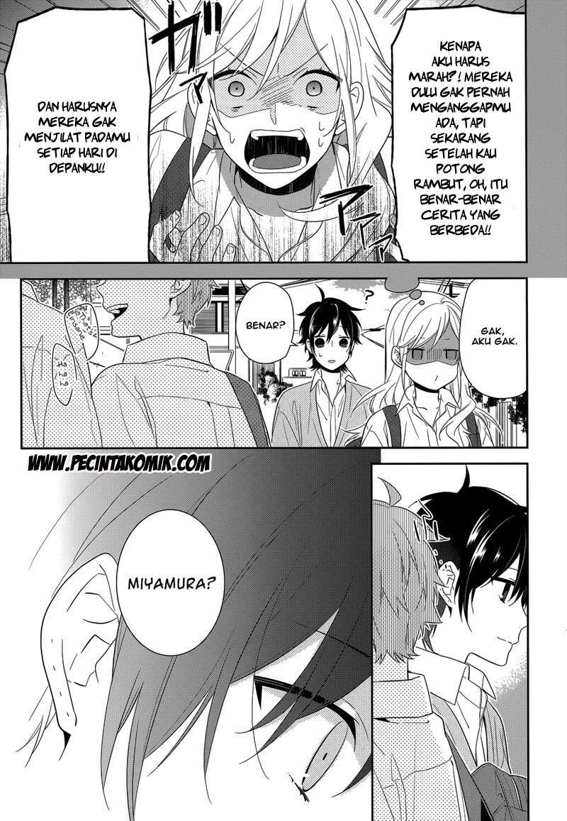 Horimiya Chapter 38 Gambar 14