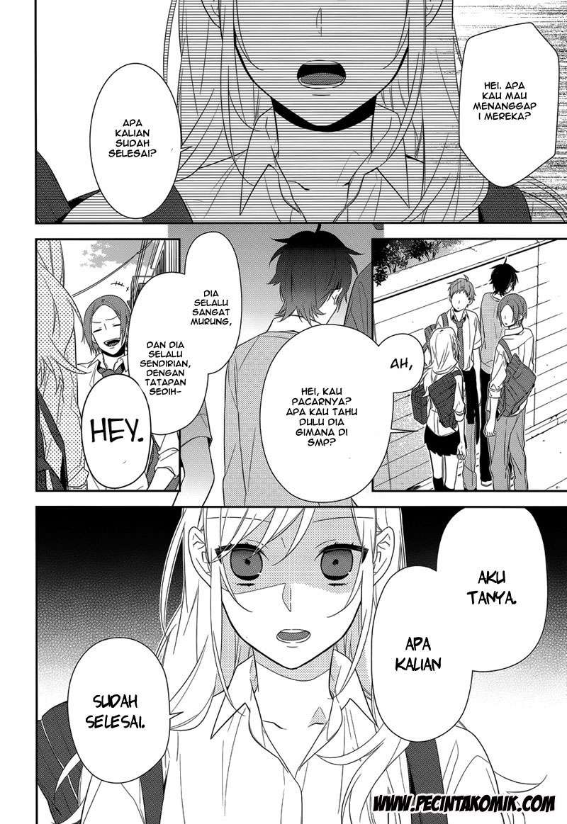 Horimiya Chapter 38 Gambar 17
