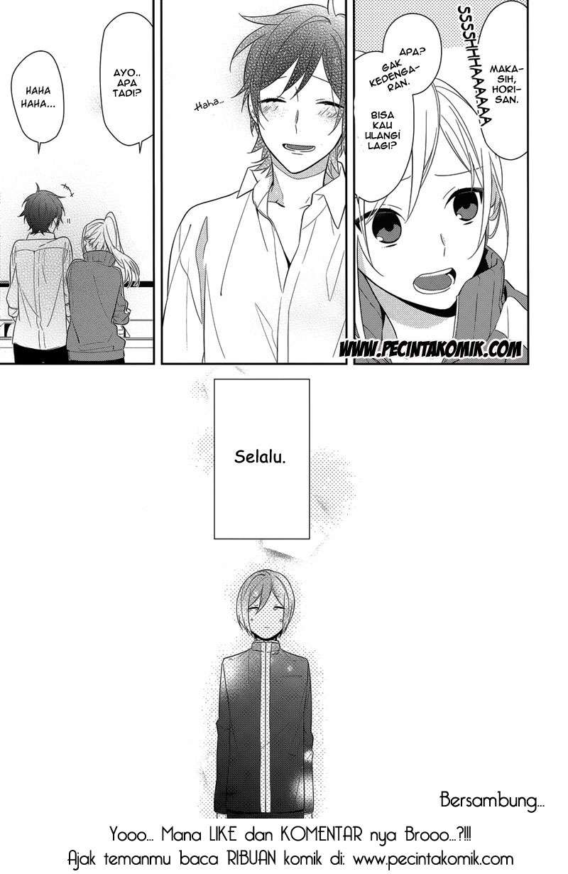 Horimiya Chapter 38 Gambar 22