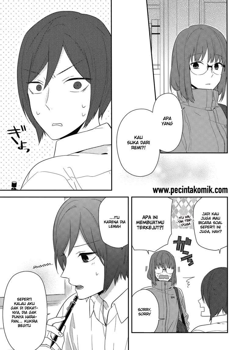 Horimiya Chapter 35 Gambar 15