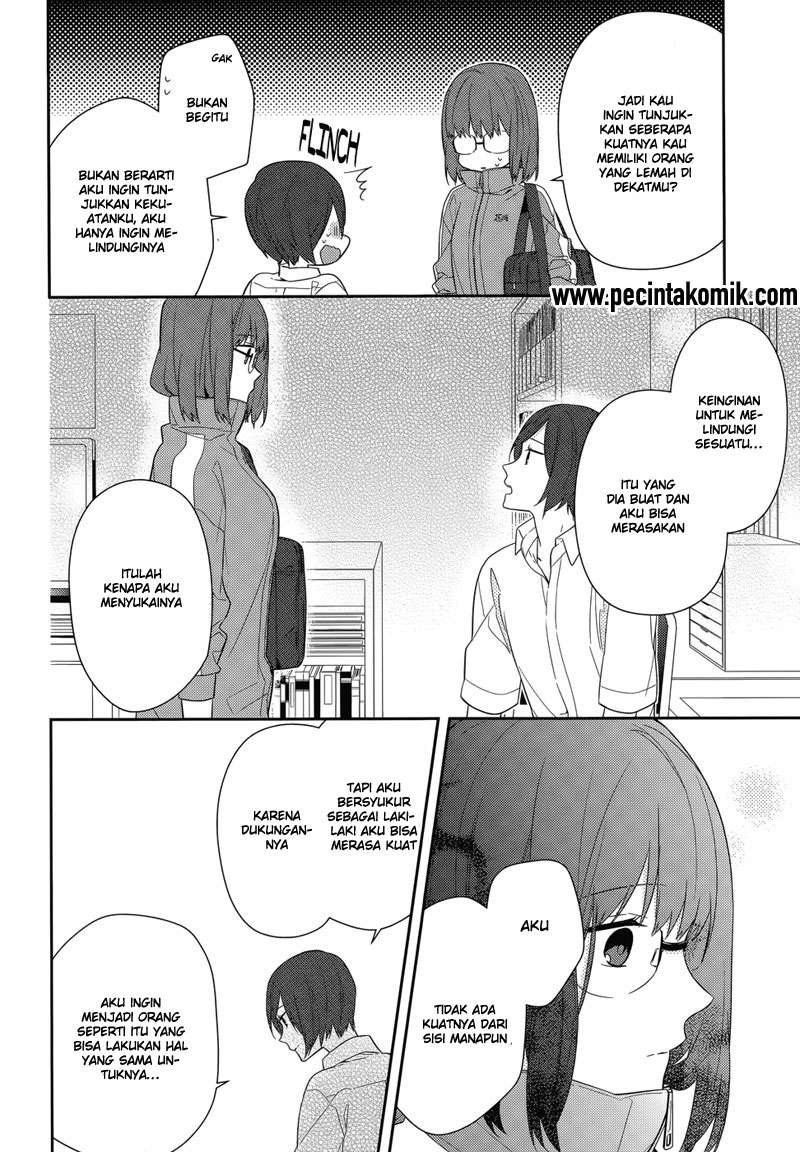 Horimiya Chapter 35 Gambar 16