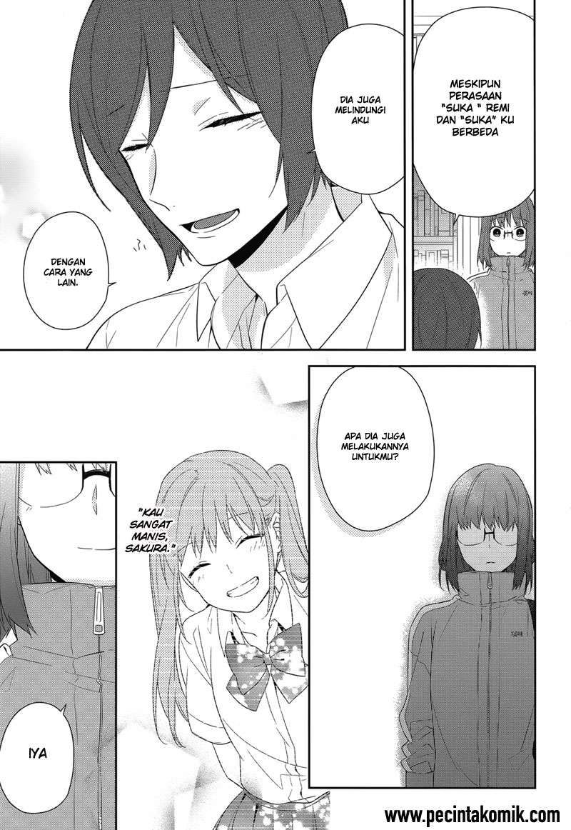 Horimiya Chapter 35 Gambar 17