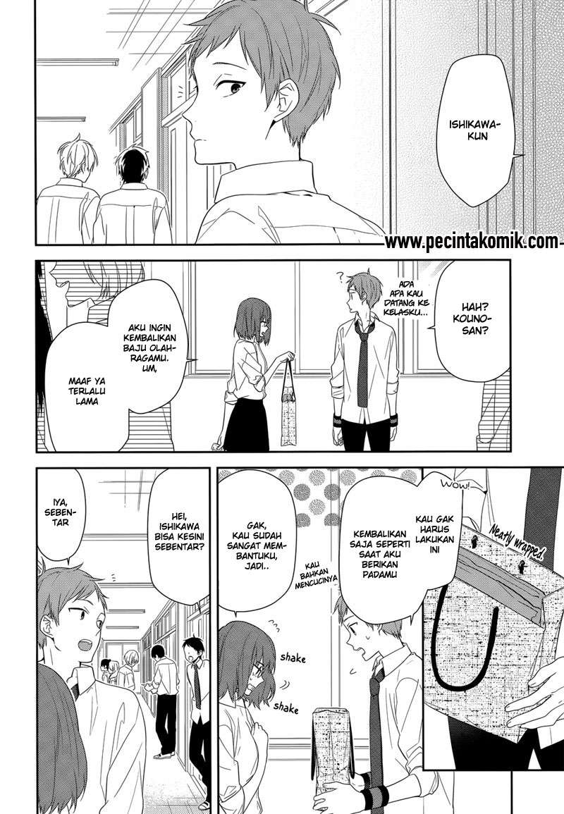 Horimiya Chapter 35 Gambar 20