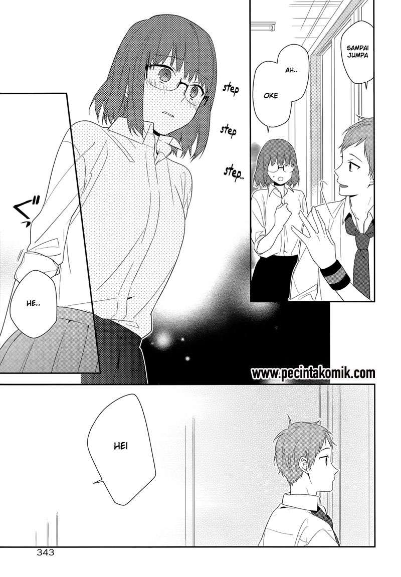 Horimiya Chapter 35 Gambar 21