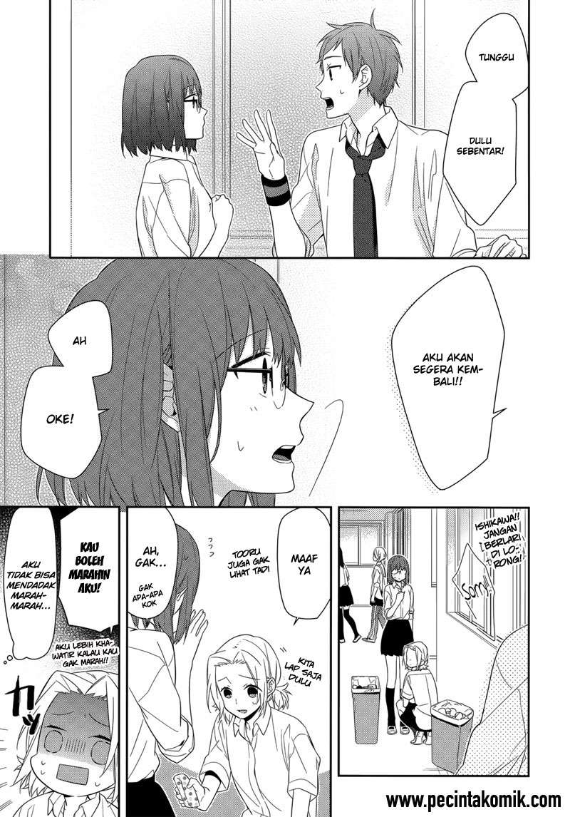 Horimiya Chapter 35 Gambar 9
