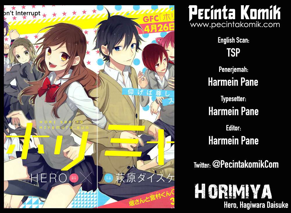 Baca Komik Horimiya Chapter 33 Gambar 1