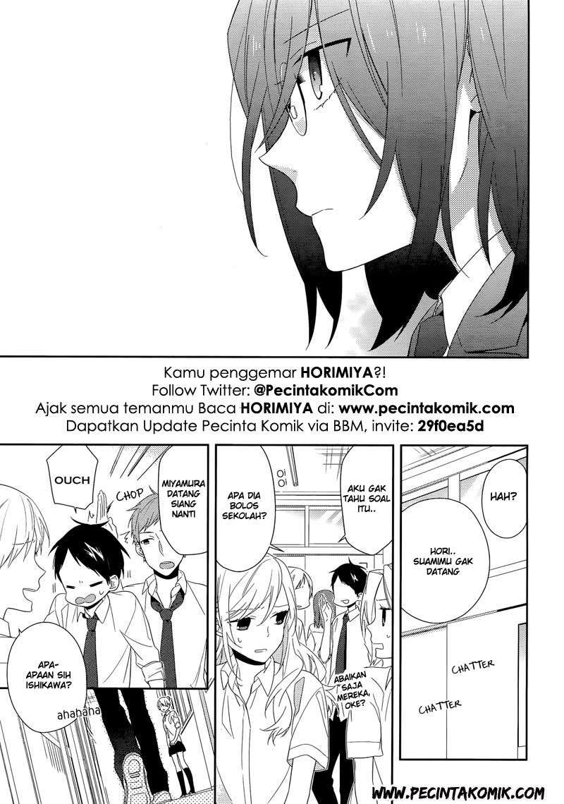 Horimiya Chapter 26 Gambar 24