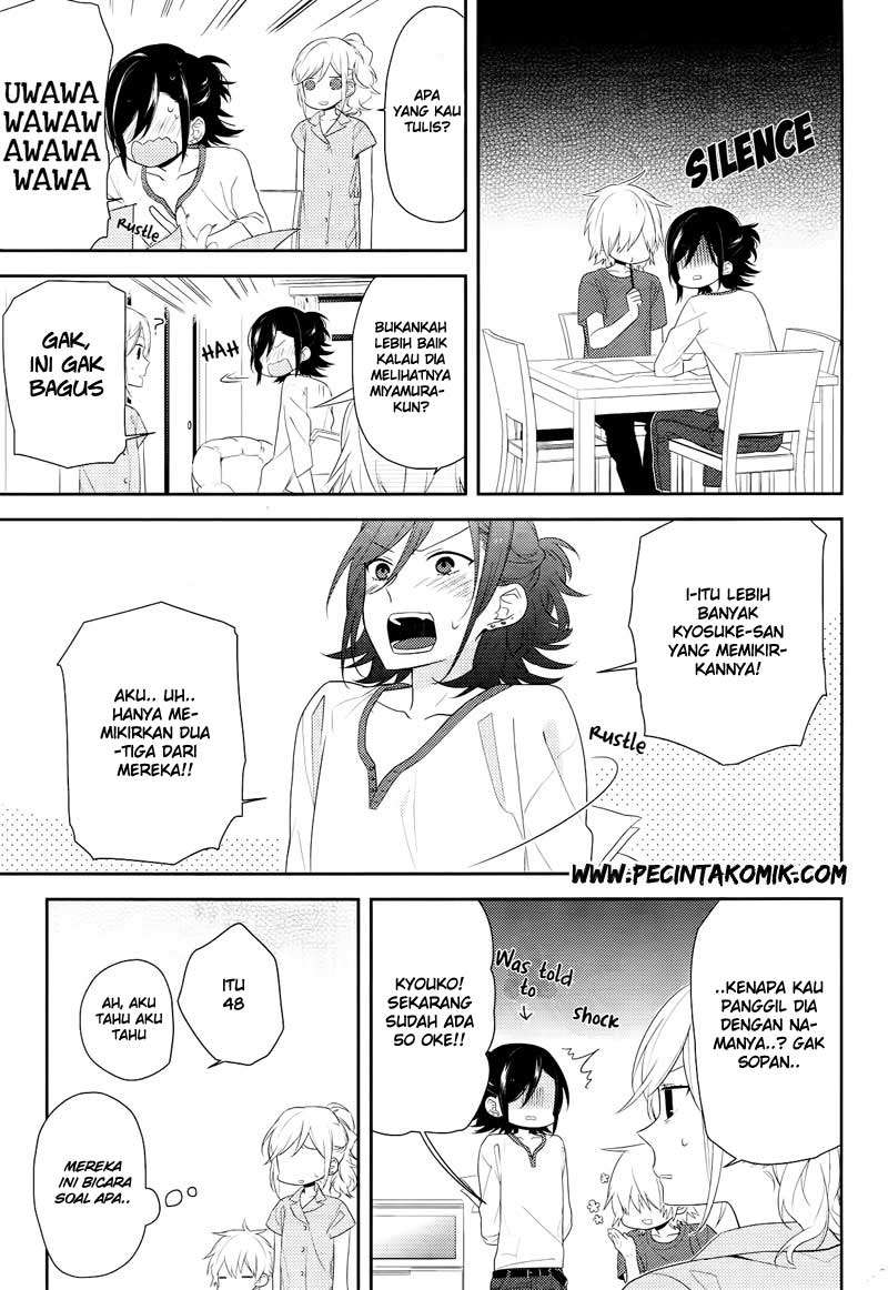 Horimiya Chapter 25 Gambar 13