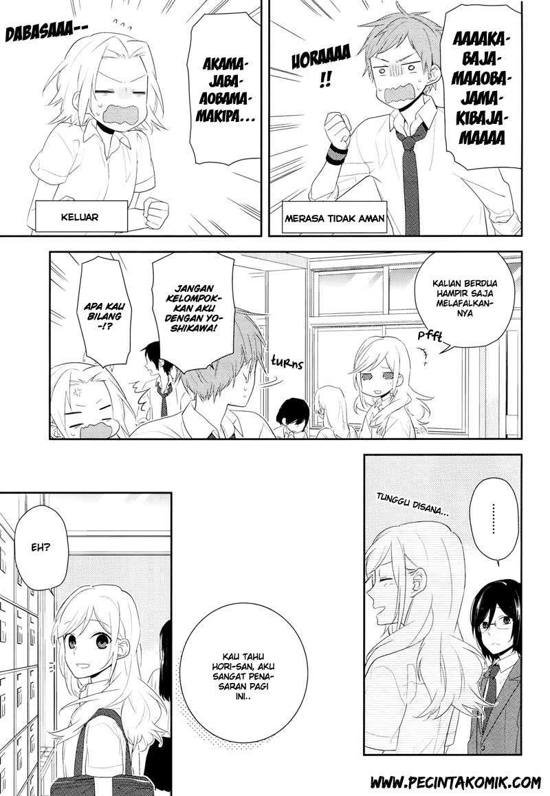 Horimiya Chapter 25 Gambar 19