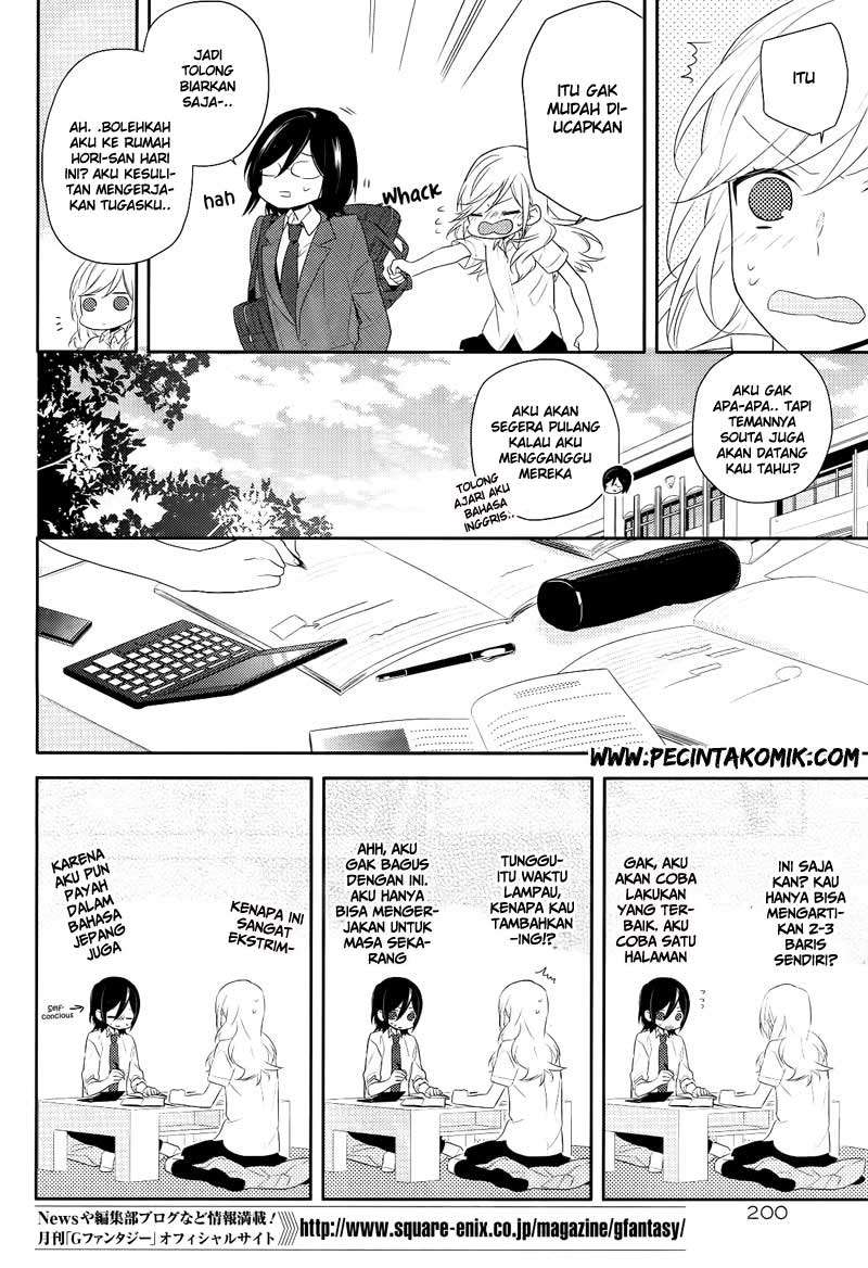 Horimiya Chapter 25 Gambar 22