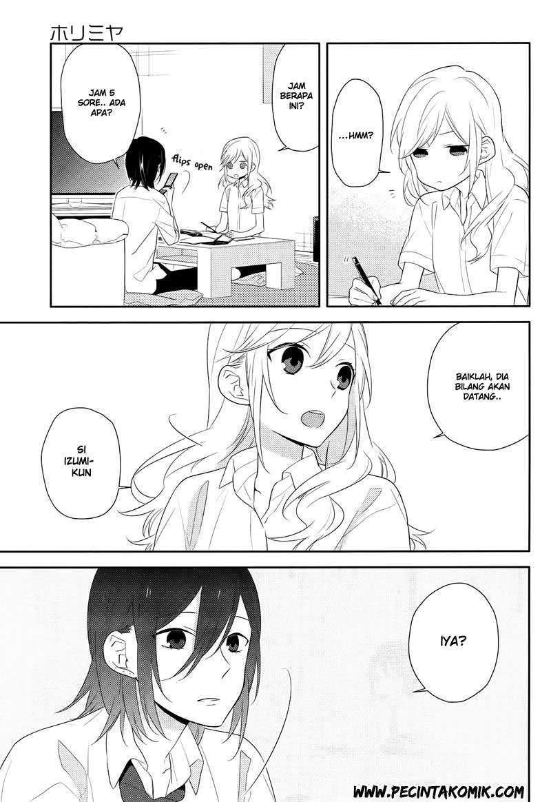 Horimiya Chapter 25 Gambar 23