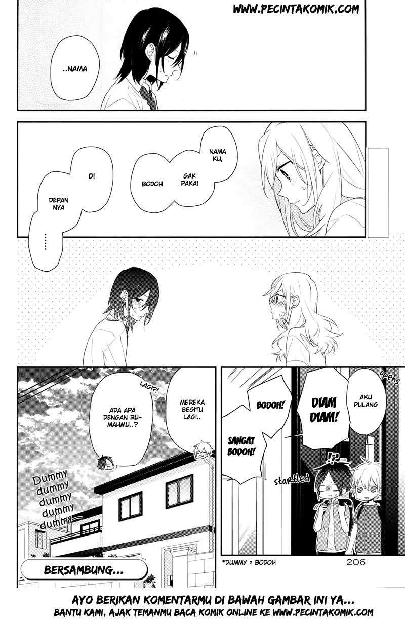 Horimiya Chapter 25 Gambar 28