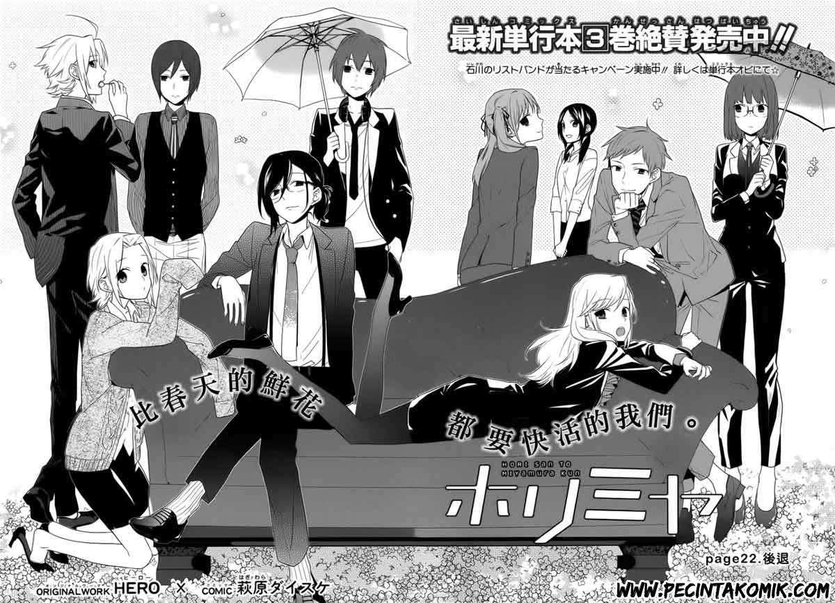 Baca  Horimiya Chapter 22 Gambar 2