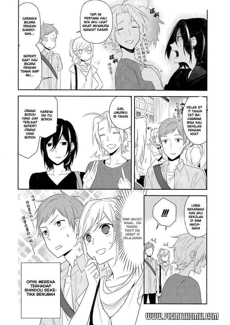 Horimiya Chapter 19 Gambar 9