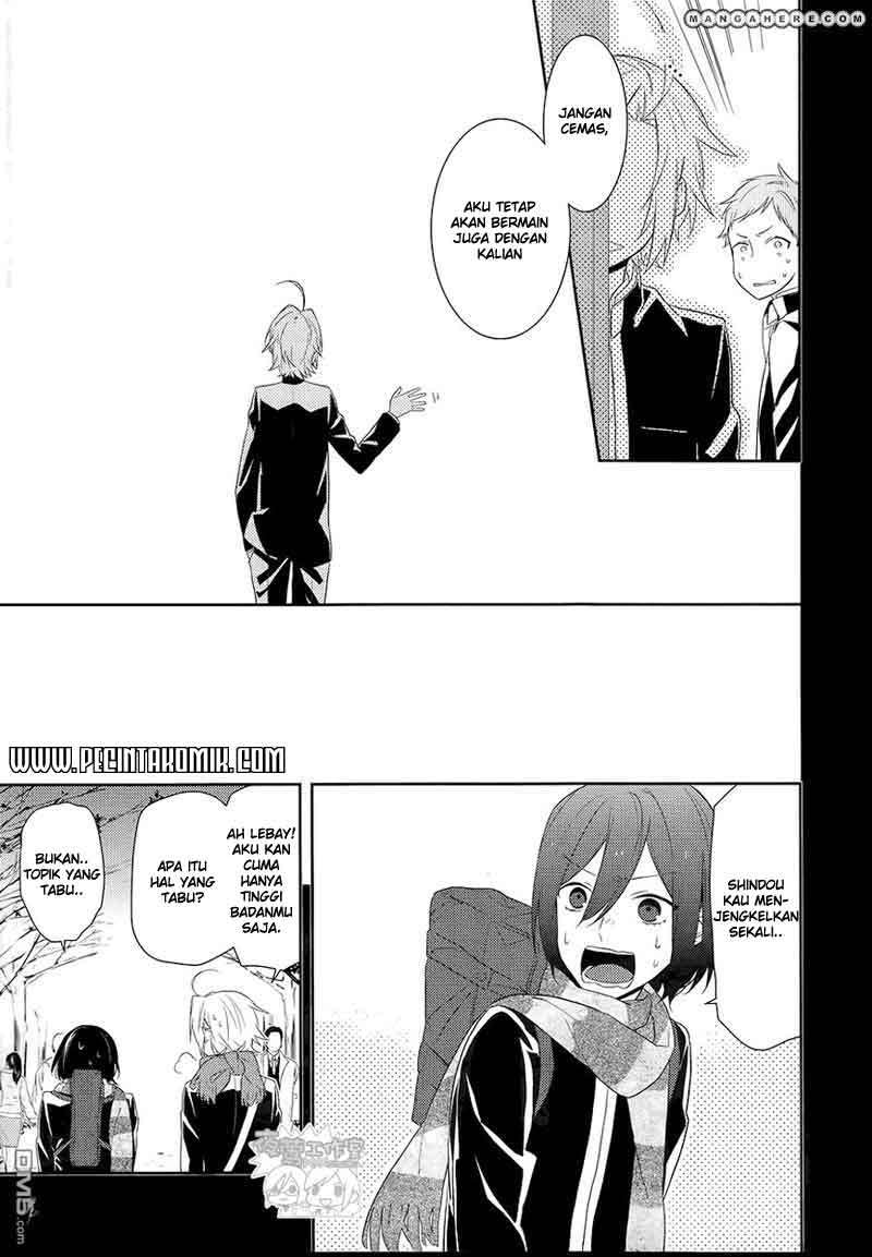 Horimiya Chapter 18 Gambar 15