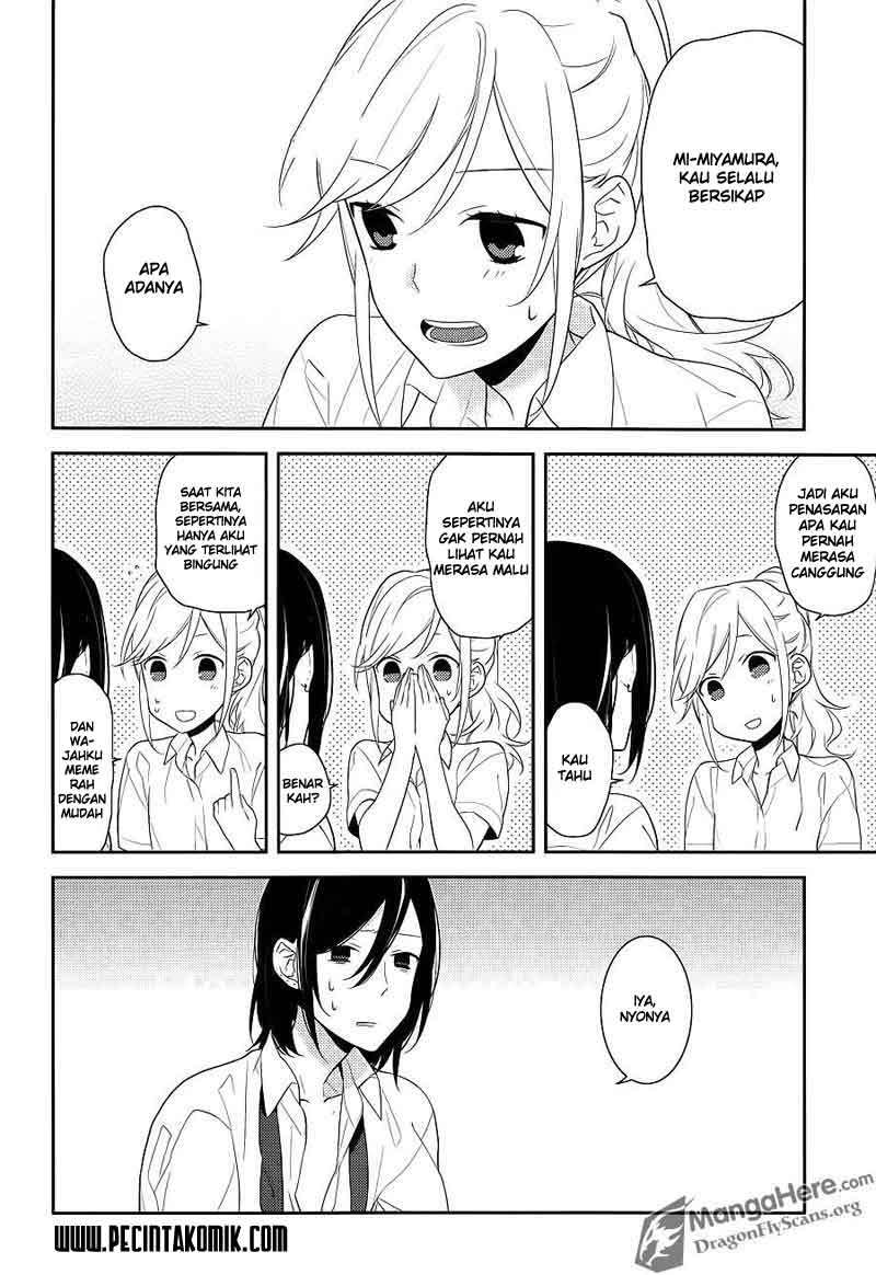 Horimiya Chapter 17 Gambar 14