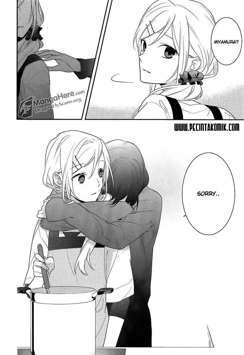 Horimiya Chapter 15 Gambar 24