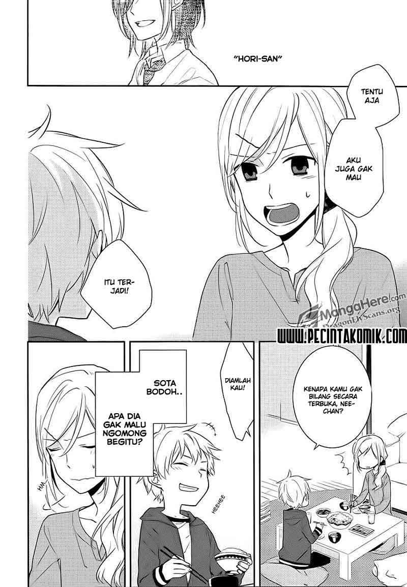 Horimiya Chapter 9 Gambar 14