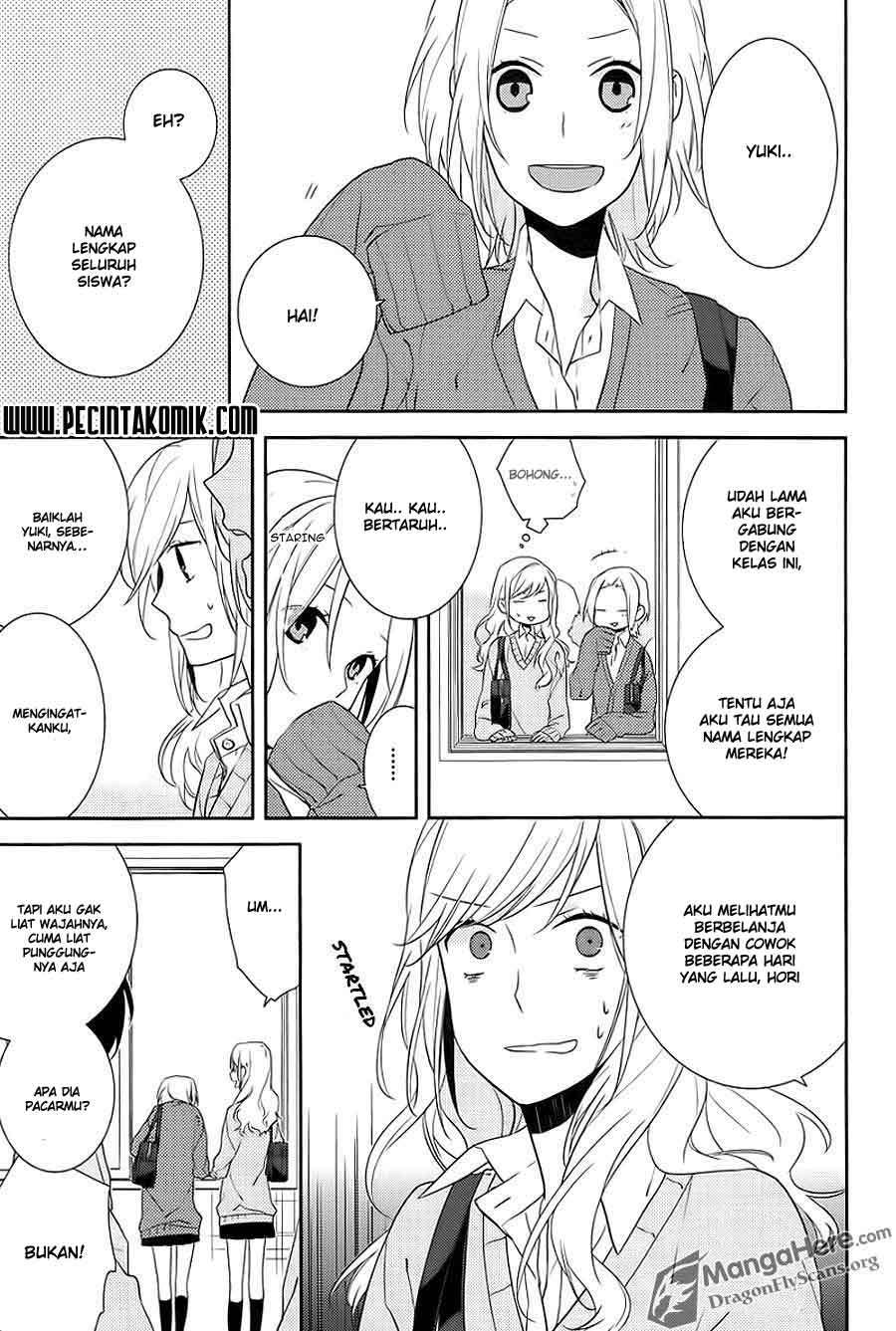Horimiya Chapter 4 Gambar 12