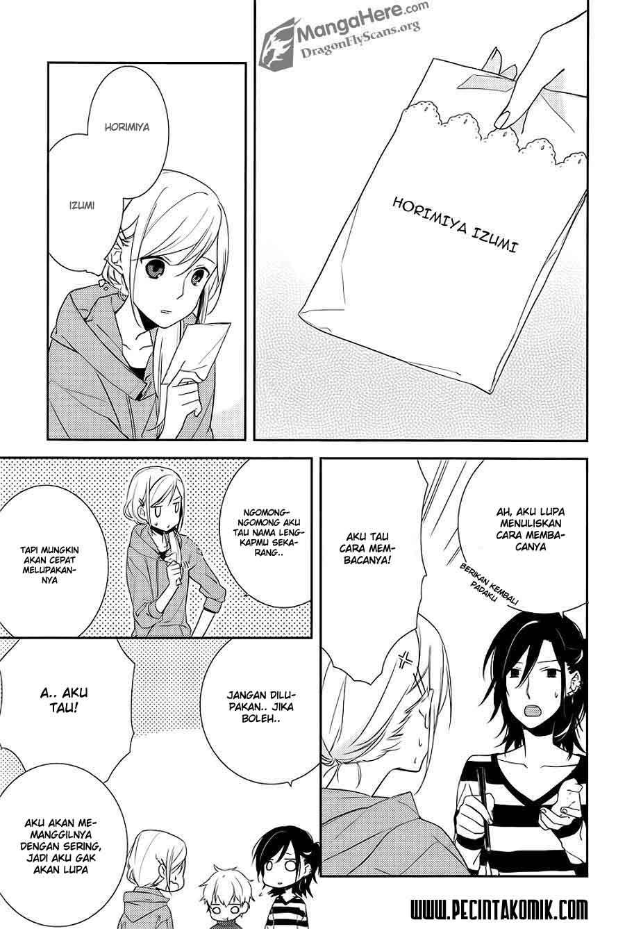 Horimiya Chapter 4 Gambar 22