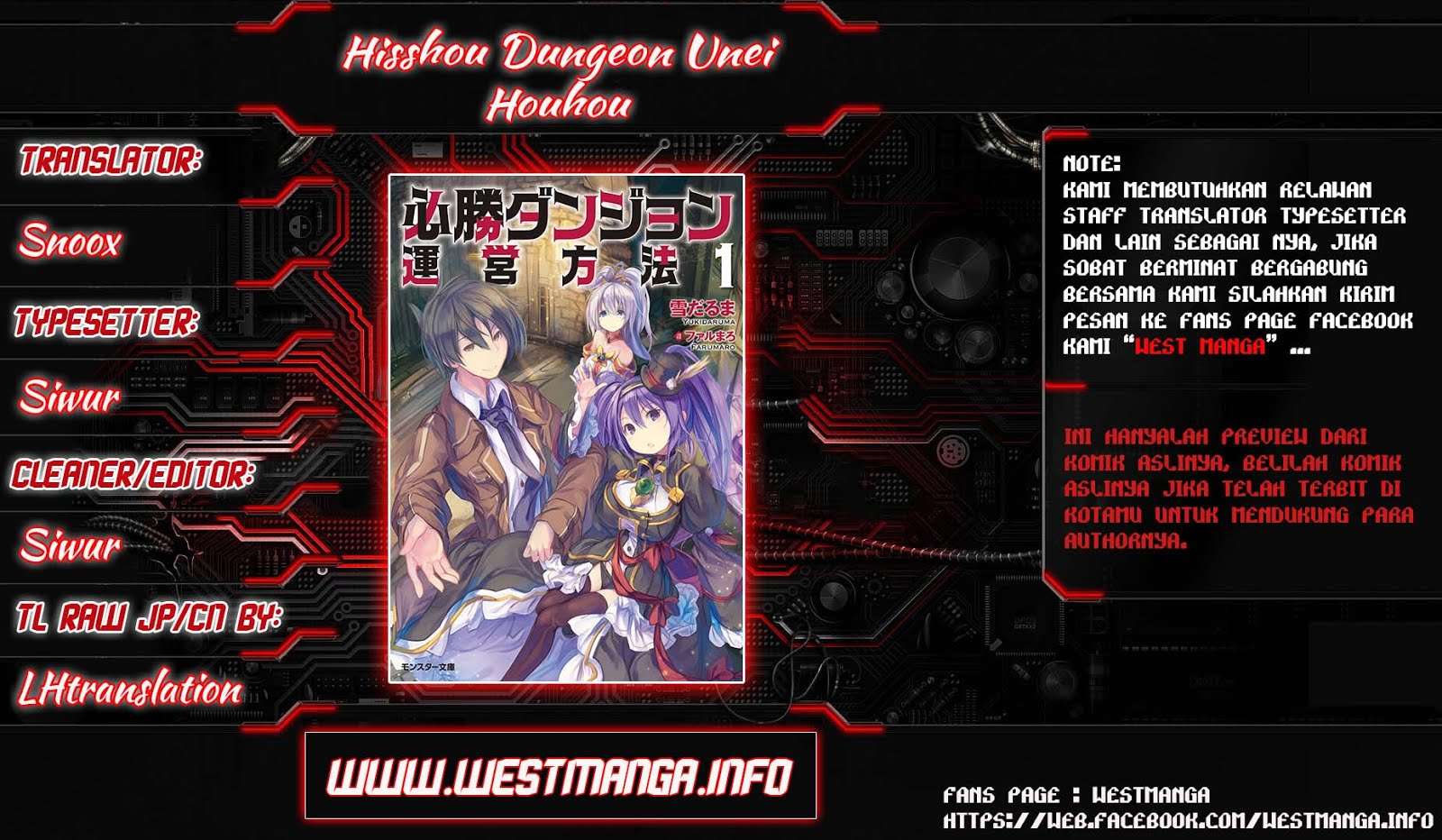 Baca  Hisshou Dungeon Unei Houhou Chapter 6 Gambar 2