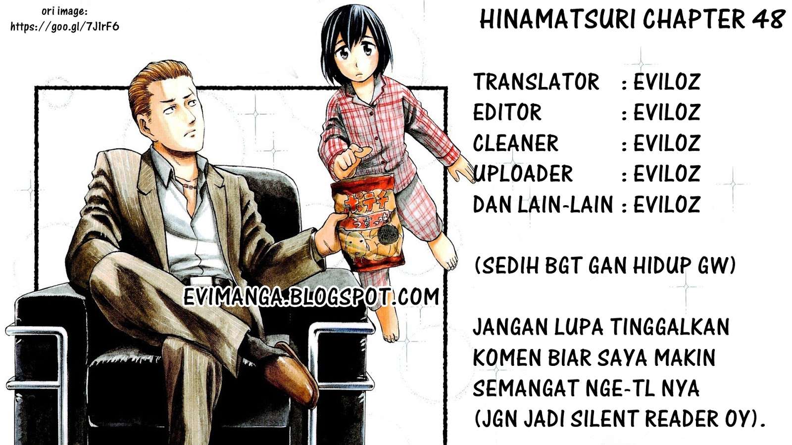 Baca  Hinamatsuri Chapter 48 Gambar 2