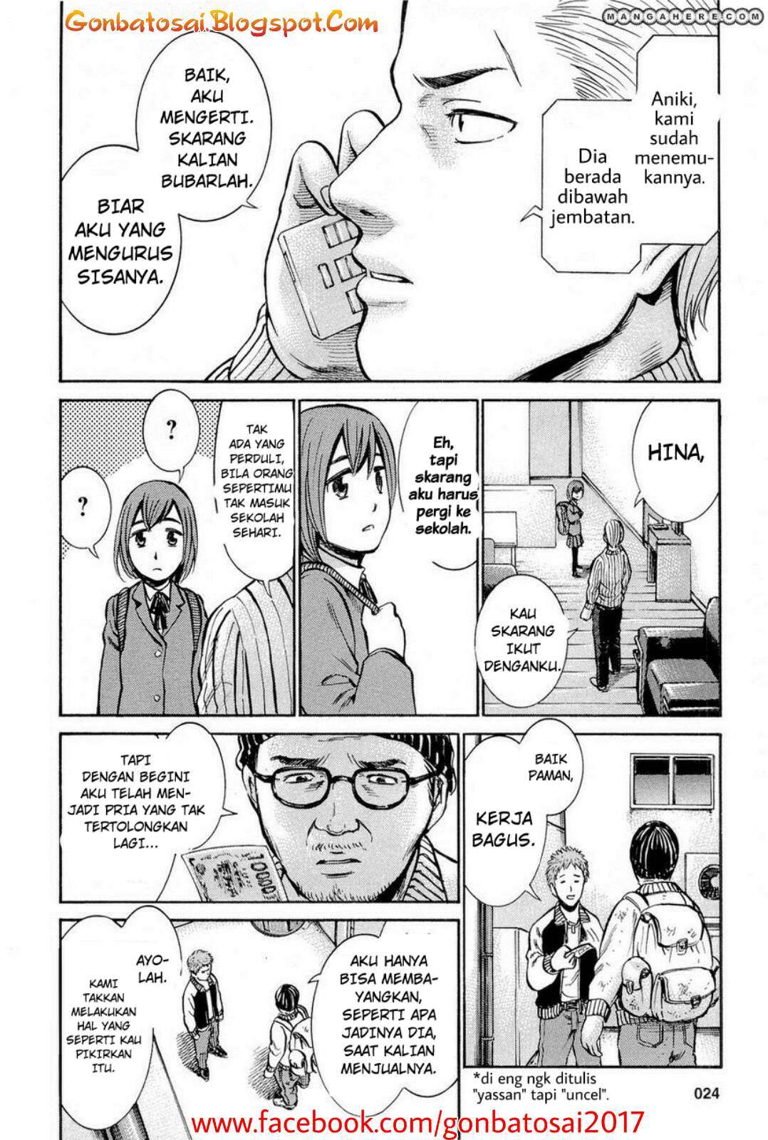 Hinamatsuri Chapter 6 Gambar 28