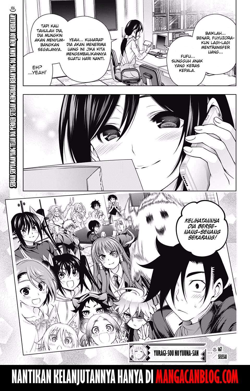 Yuragi-sou no Yuuna-san Chapter 167 Gambar 18