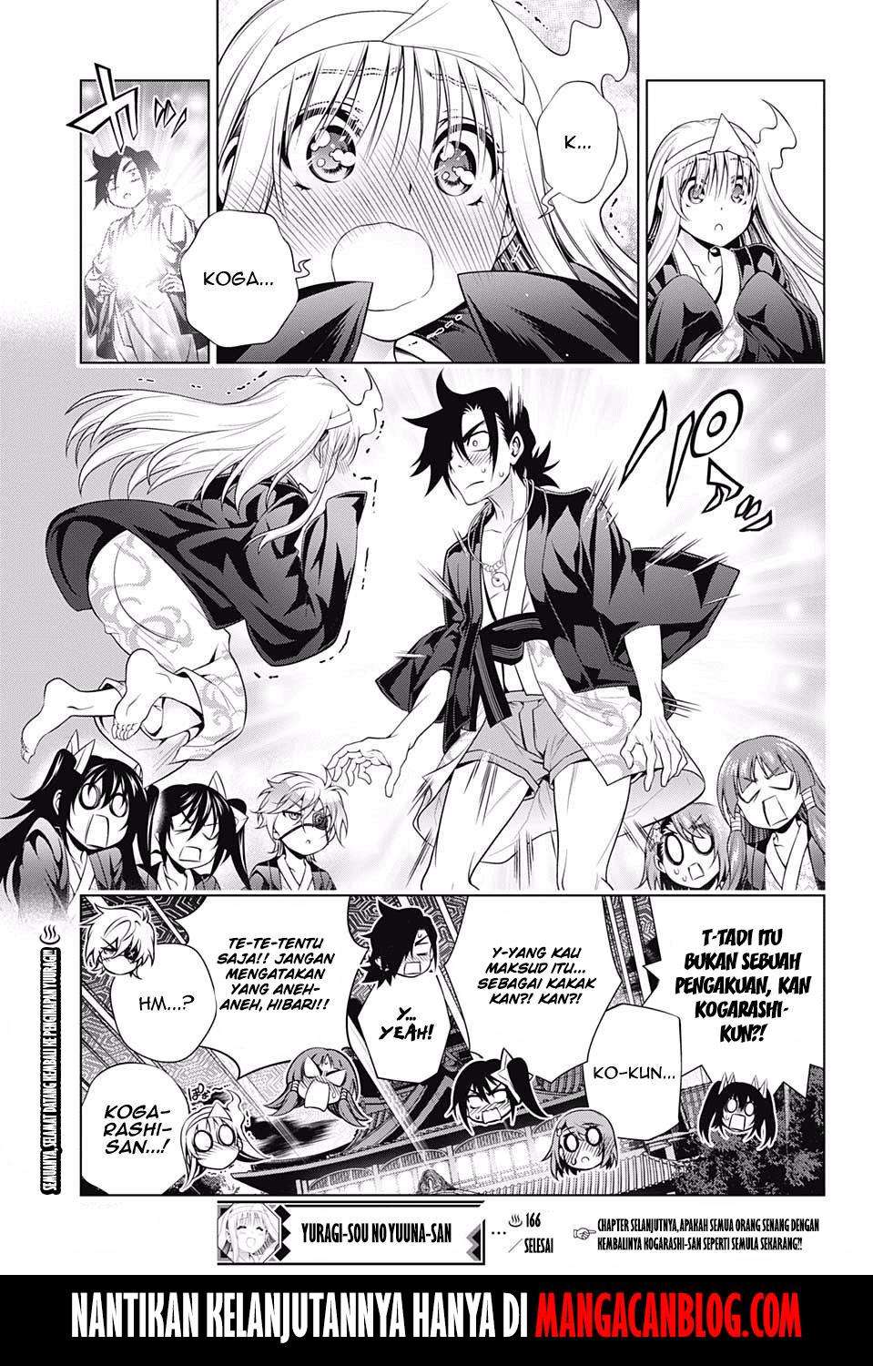 Yuragi-sou no Yuuna-san Chapter 166 Gambar 18