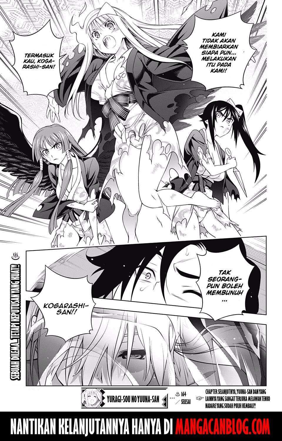 Yuragi-sou no Yuuna-san Chapter 164 Gambar 19