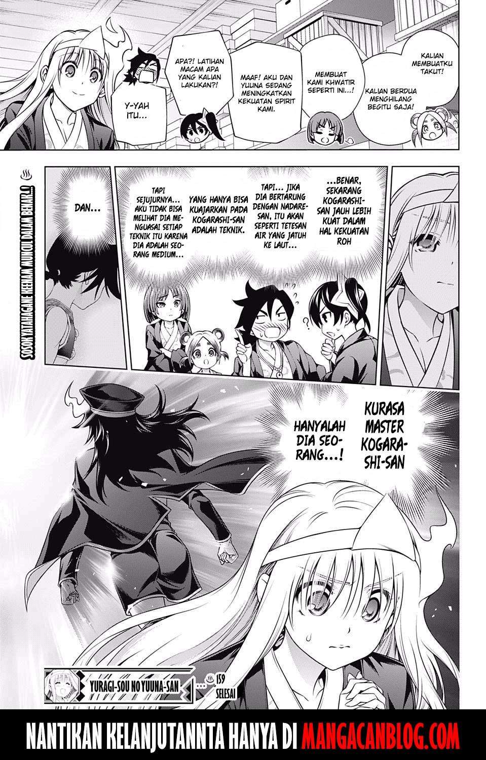 Yuragi-sou no Yuuna-san Chapter 159 Gambar 19