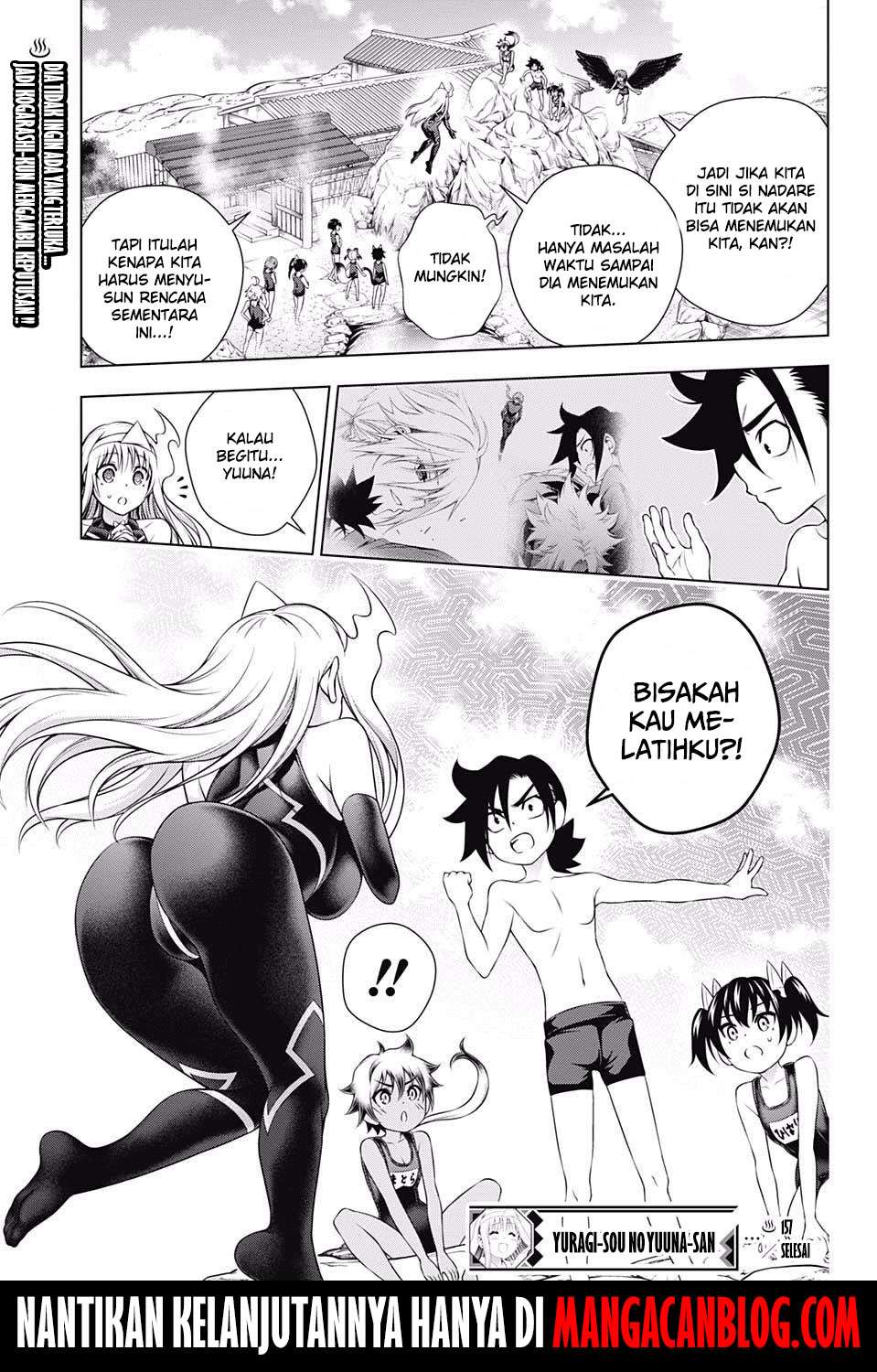 Yuragi-sou no Yuuna-san Chapter 157 Gambar 19