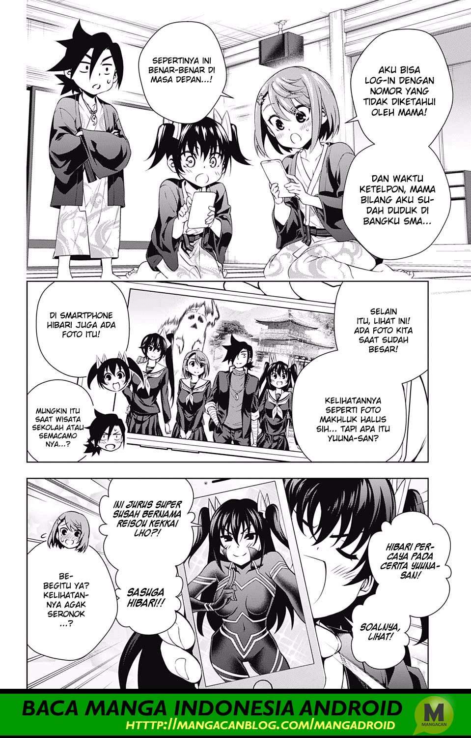 Yuragi-sou no Yuuna-san Chapter 156 Gambar 4