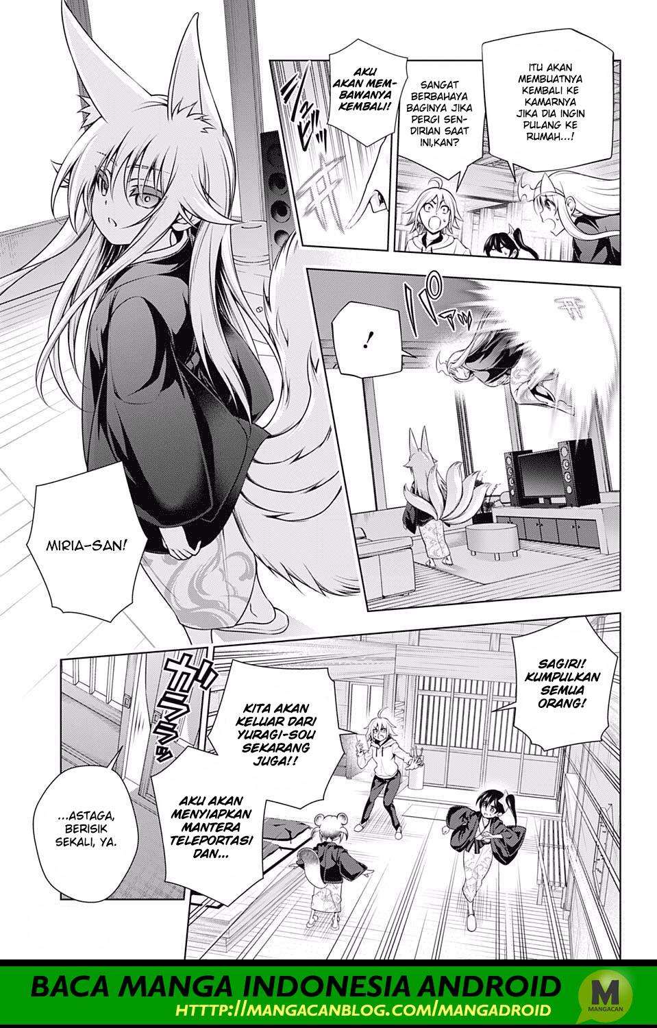 Yuragi-sou no Yuuna-san Chapter 154 Gambar 17
