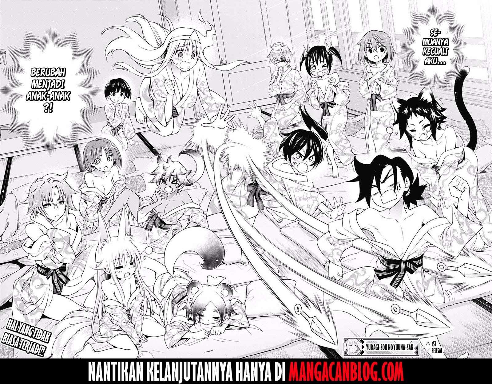 Yuragi-sou no Yuuna-san Chapter 153 Gambar 18