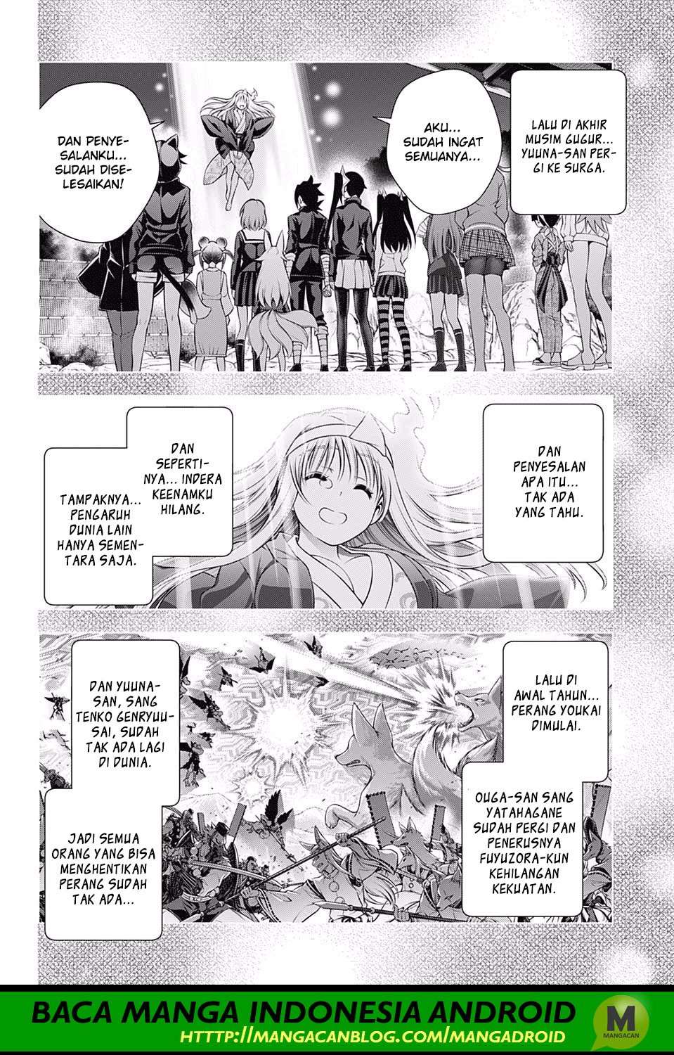 Yuragi-sou no Yuuna-san Chapter 147 Gambar 8