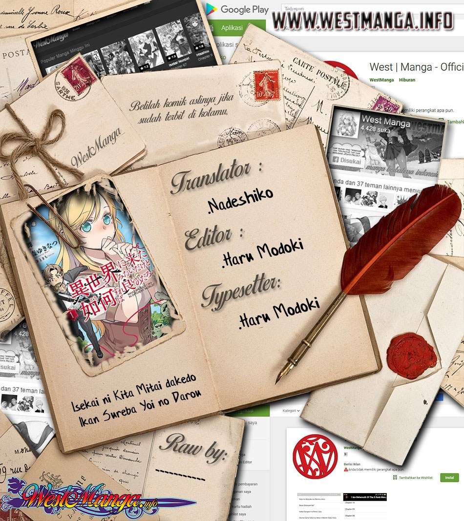 Baca Isekai ni Kita Mitai dakedo Ikan Sureba Yoi no Darou Chapter 8 Gambar 2