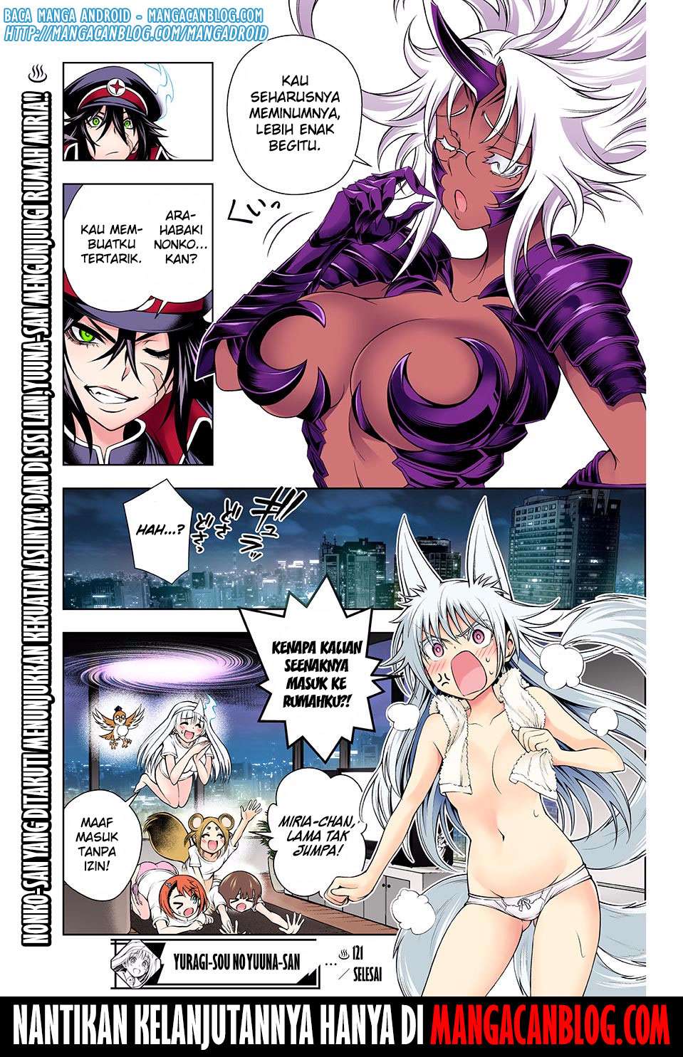 Yuragi-sou no Yuuna-san Chapter 121 Gambar 18