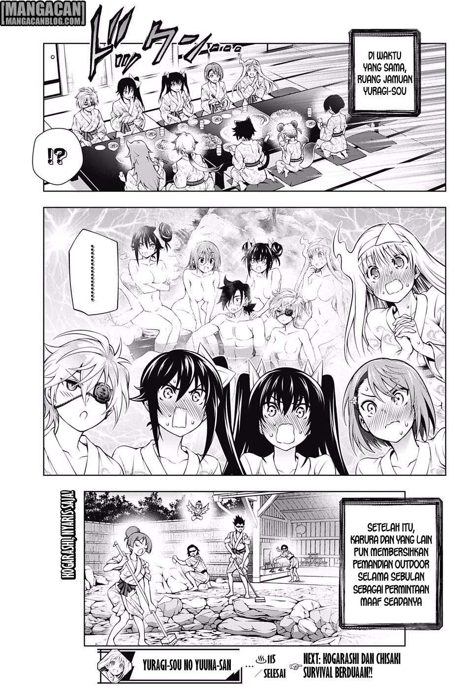 Yuragi-sou no Yuuna-san Chapter 115 Gambar 19