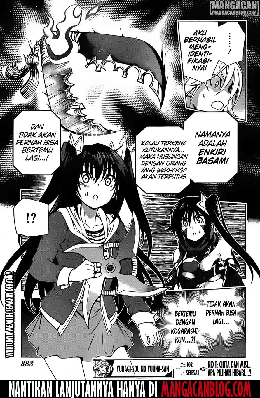 Yuragi-sou no Yuuna-san Chapter 102 Gambar 20