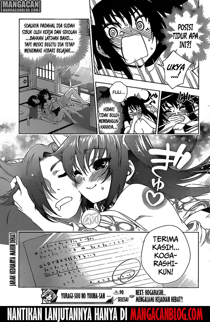 Yuragi-sou no Yuuna-san Chapter 90 Gambar 24